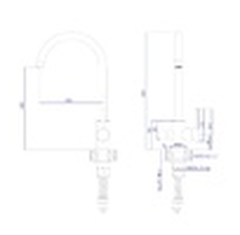  Смеситель для кухонной мойки с фильтром RUSH SUS9035-37Black черный