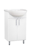 Подстолье SANTREK HOME "Марта-60" (Белый) 2 двери под умывальник "Уют-60"