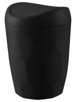 Контейнер для мусора Keeplex Light 1л черный лотос KL500310028