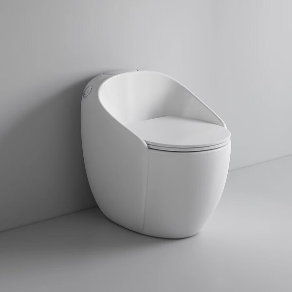 Унитаз-моноблок безободковый HOLLER GALAXY (640*490*610мм, сиденье дюропласт с микролифтом, арматура 2-х режимная)  (1 место) белый