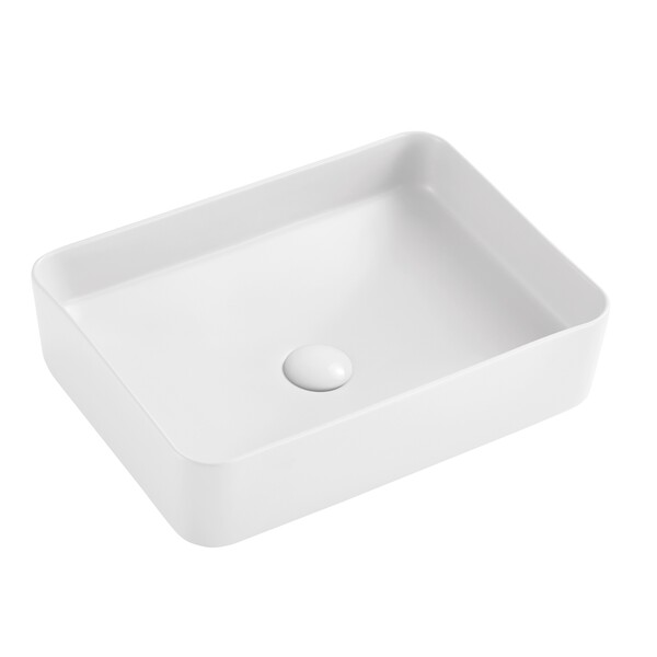 Раковина накладная HOLLER K-6424-49 (495*365*135мм), белая