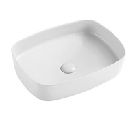 Раковина накладная HOLLER K-6360 (495*375*135мм), белая