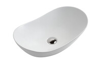 Раковина накладная HOLLER K-6387-52 (520*325*150мм), белая