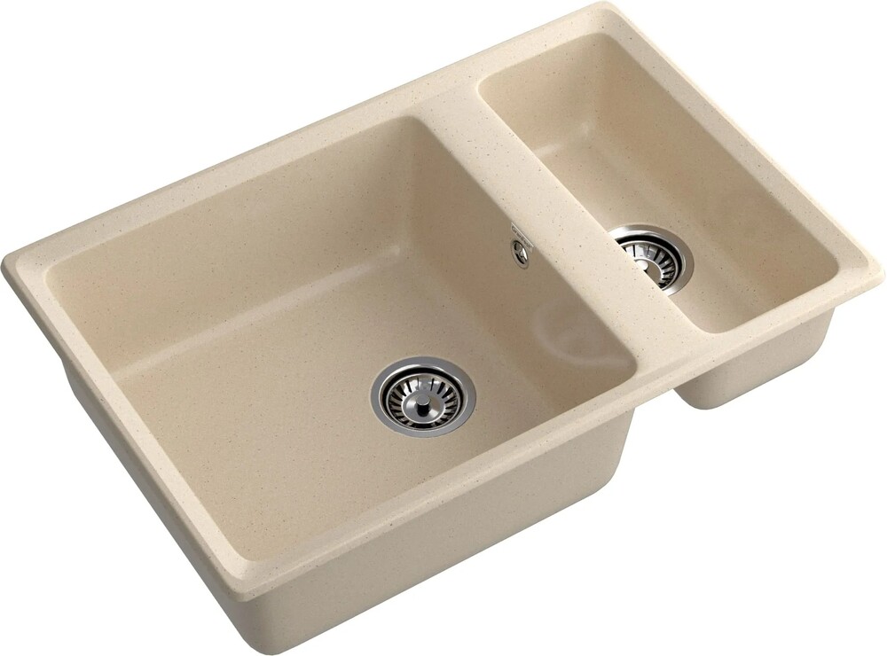 Мойка для кухни GranFest Композит LEVEL 760K 1,5 чаши 760*500 (LV-760K кашемир)	