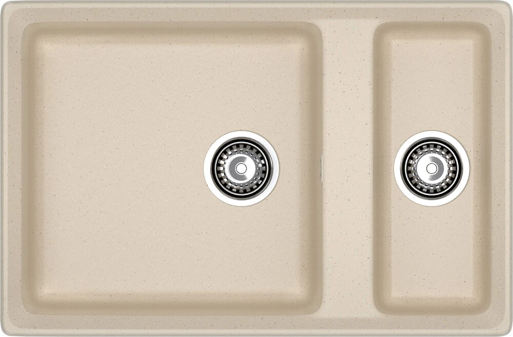 Мойка для кухни GranFest Композит LEVEL 760K 1,5 чаши 760*500 (LV-760K кашемир)	