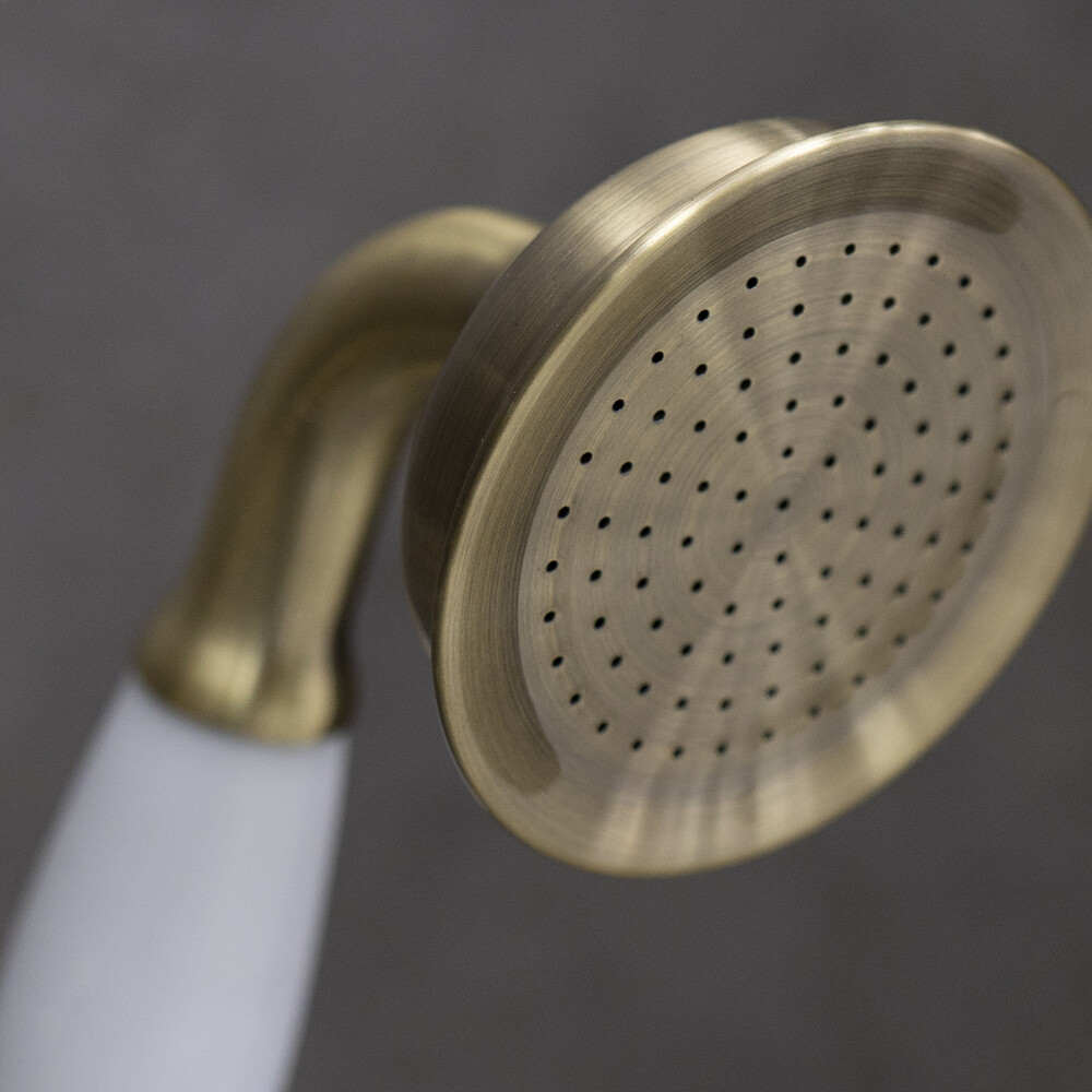 LM2841B Vintage Смеситель для ванны встраиваемый, на 4 отверстия, с аксес., бронза LEMARK 