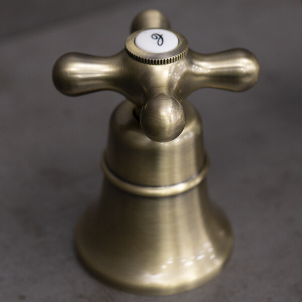 LM2841B Vintage Смеситель для ванны встраиваемый, на 4 отверстия, с аксес., бронза LEMARK 