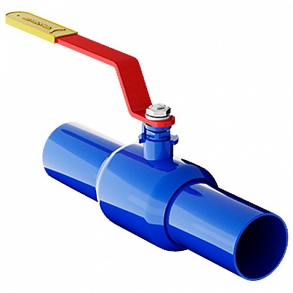 Кран шаровый 11с67п2ЦП 00.1 DN 150/125 (PN25) цельносв. под прив. МАРШАЛ