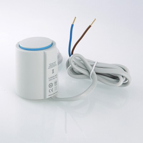 Электротермический сервопривод VALTEC, питание 220В, нормально открытый (VT.TE3040.A.220)