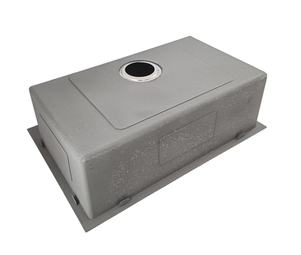 Мойка нерж врезная SANTREK AQUA PRO 700х480х220 т 3,0 ЗОЛОТО D7048HG (+ сифон + дозатор) + КОЛАНДЕР 420х220 В ПОДАРОК!!!