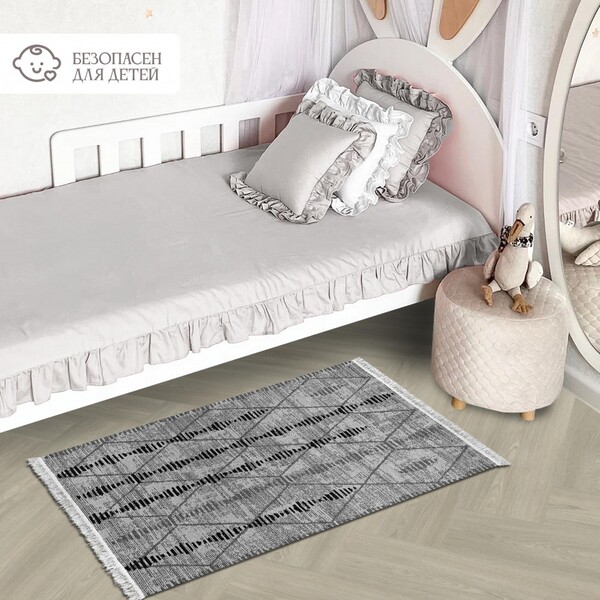 Коврик безворсовый SHAHINTEX ПРОВАНС icarpet 60х100 001 агат 04