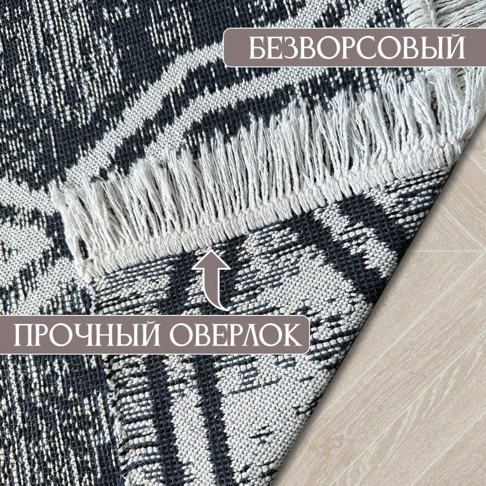 Коврик безворсовый SHAHINTEX ПРОВАНС icarpet 60х100 003 содалит 06