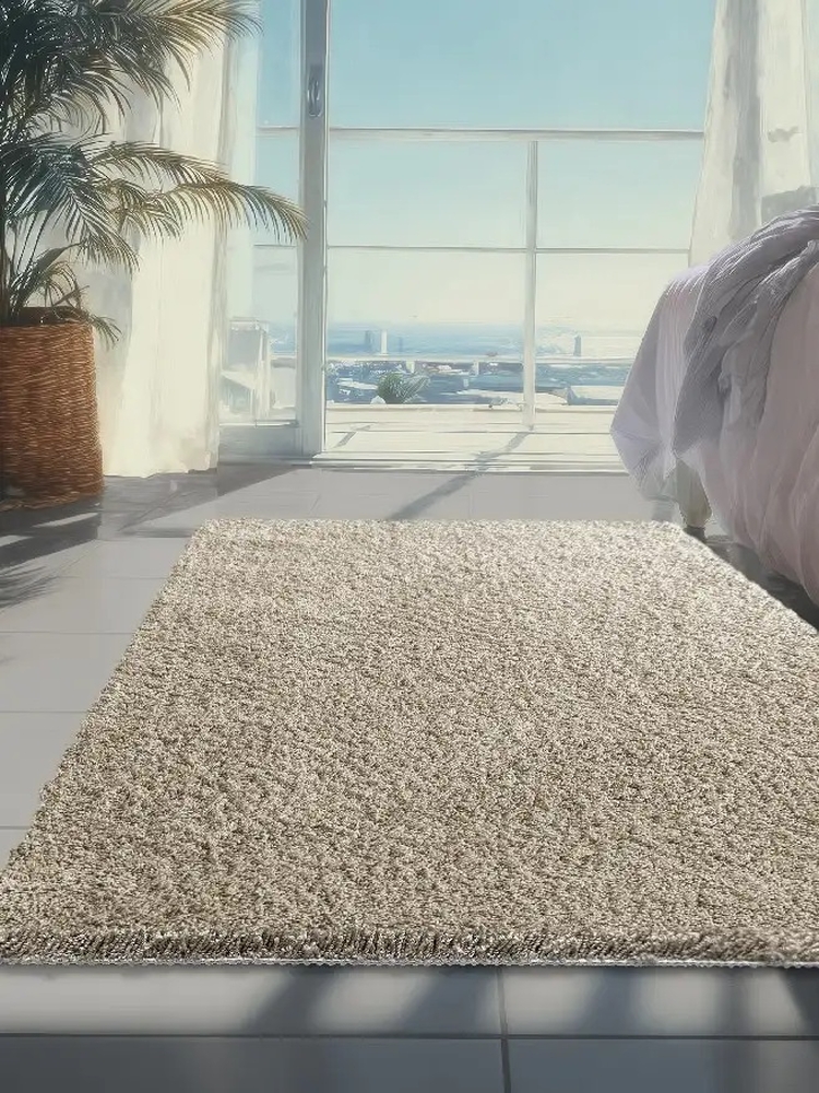 Коврик SHAHINTEX НАНОХЛОПОК 60х100 перламутр 04 S 