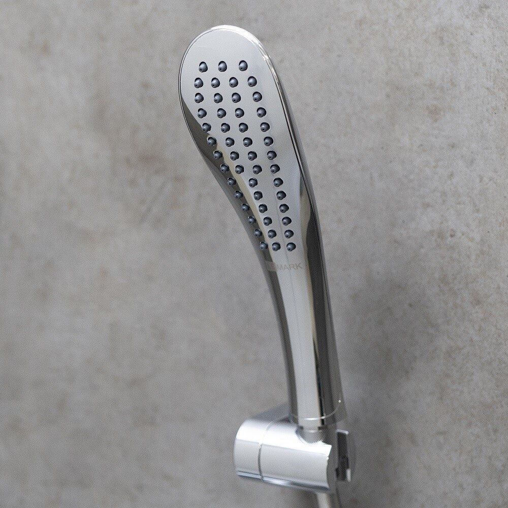 LM4934CW Melange Смеситель для ванны с коротким изливом, хром/белый LEMARK 