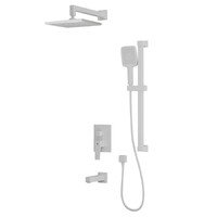 Встроенная душевая система RUSH Thira (TR3635-60White) матовый белый