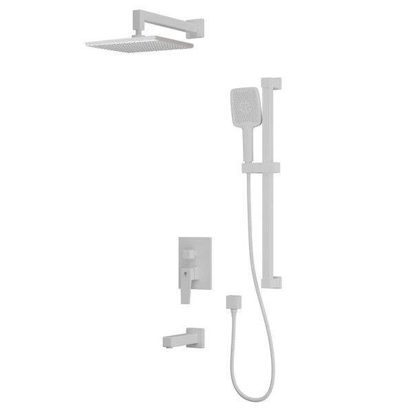 Встроенная душевая система RUSH Thira (TR3635-60White) матовый белый