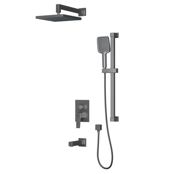 Встроенная душевая система RUSH Thira (TR3635-60Grey) графит