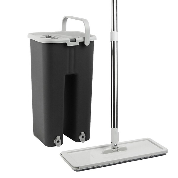 Комплект для уборки HANDY lite (2 насадки из микрофибры!) (Графитовый) 