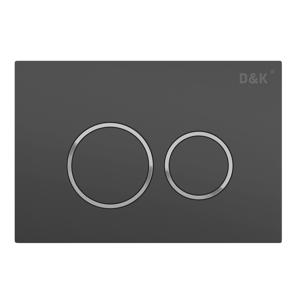  DS1391621 Комплект D&K Matrix  Унитаз DT1396016 бел. +Клавиша смыва DB1529006, графит + Инсталляция DI8050127