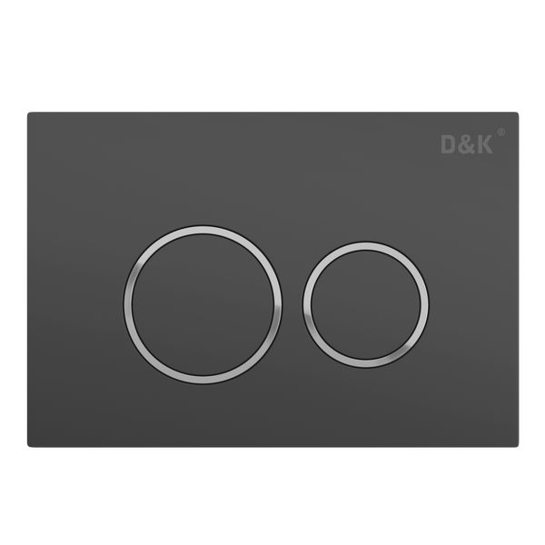  DS1391621 Комплект D&K Matrix  Унитаз DT1396016 бел. +Клавиша смыва DB1529006, графит + Инсталляция DI8050127