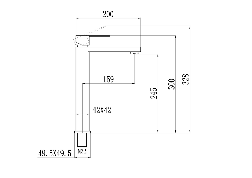 FS8711C (Смеситель для умывальника Fmark FS8711C)
