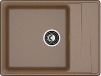 Мойка для кухни GranFest Композит LEVEL 660L чаша+крыло 430*440 (LV-660L терракот)