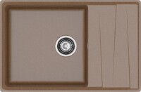 Мойка для кухни GranFest Композит LEVEL 760L чаша+крыло 450*440 (LV-760L терракот)