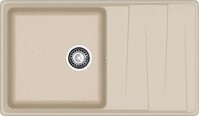 Мойка для кухни GranFest Композит LEVEL 860L чаша+крыло 450*440 (LV-860L кашемир)