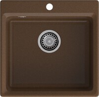 Мойка для кухни GranFest Композит LEVEL 510 чаша 510*500  (LV-510 терракот) 