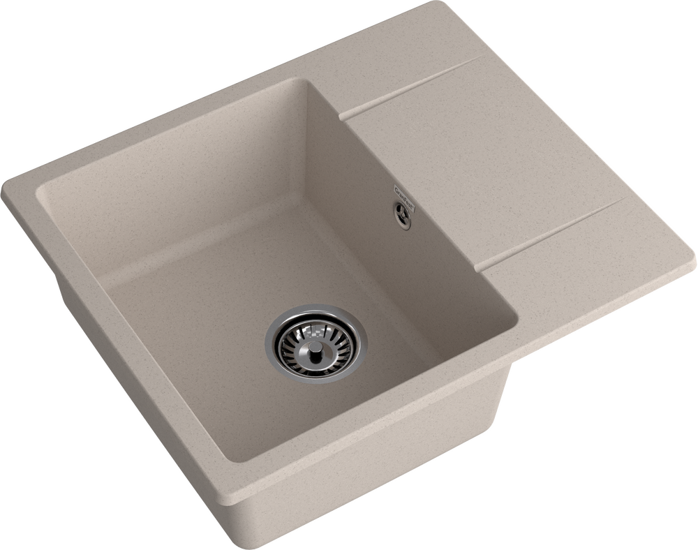 Мойка для кухни GranFest URBAN GF-URBAN 258L чаша+крыло (258L песочный)