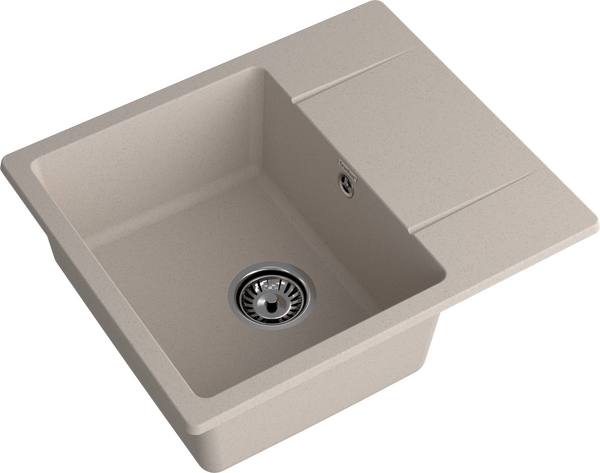 Мойка для кухни GranFest URBAN GF-URBAN 258L чаша+крыло (258L песочный)