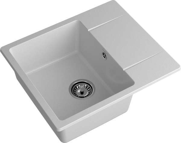 Мойка для кухни GranFest URBAN GF-URBAN 258L чаша+крыло (258L серый)