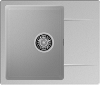 Мойка для кухни GranFest URBAN GF-URBAN 258L чаша+крыло (258L серый)