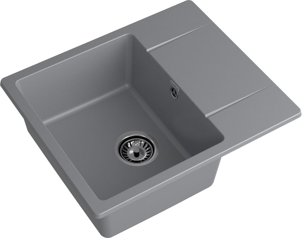 Мойка для кухни GranFest URBAN GF-URBAN 258L чаша+крыло (258L темно-серый)