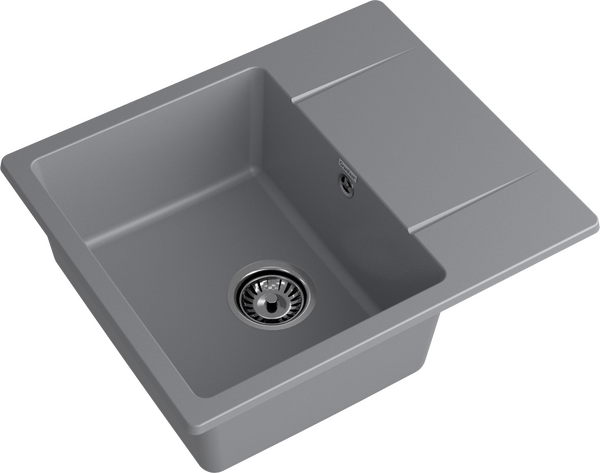 Мойка для кухни GranFest URBAN GF-URBAN 258L чаша+крыло (258L темно-серый)