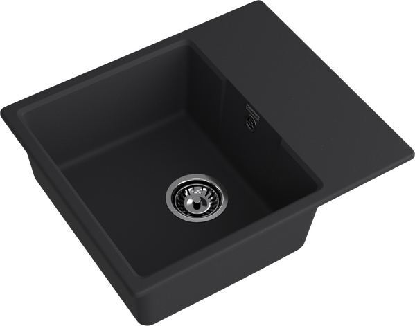 Мойка для кухни GranFest URBAN GF-URBAN 258L чаша+крыло (258L черный)