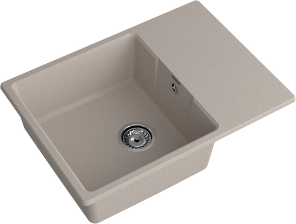 Мойка для кухни GranFest URBAN GF-URBAN 668L чаша+крыло (668L песочный)