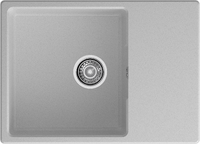 Мойка для кухни GranFest URBAN GF-URBAN 668L чаша+крыло (668L серый)