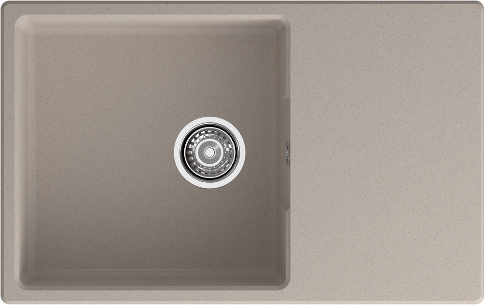 Мойка для кухни GranFest URBAN GF-URBAN 678L чаша+крыло (678L песочный)