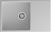 Мойка для кухни GranFest URBAN GF-URBAN 678L чаша+крыло (678L серый)