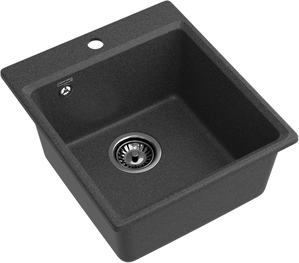 Мойка для кухни GranFest Композит LEVEL 420 чаша 370*370 (LV-420 графит)