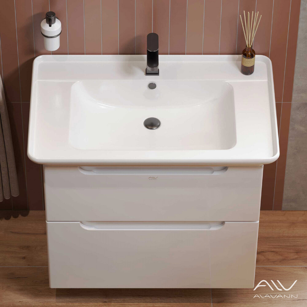 Тумба "BERTA - 75" под рак. "Дуглас-75" Белый Alavann