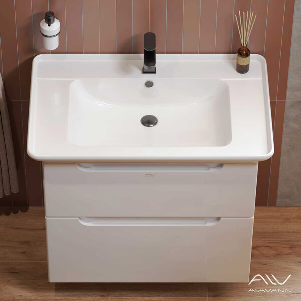 Тумба "BERTA - 75" под рак. "Дуглас-75" Белый Alavann