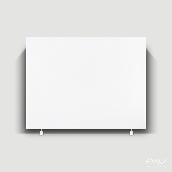 Экран под ванну МДФ торцевой 0,70 Rita/Slot Белый Alavann 