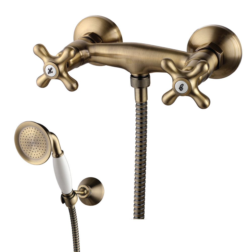 LM2803B Vintage Смеситель для душа, бронза LEMARK