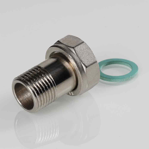 Полусгон прямой VALTEC с накидной гайкой, 3/4"x3/4" 	VTr.613.N.0505											