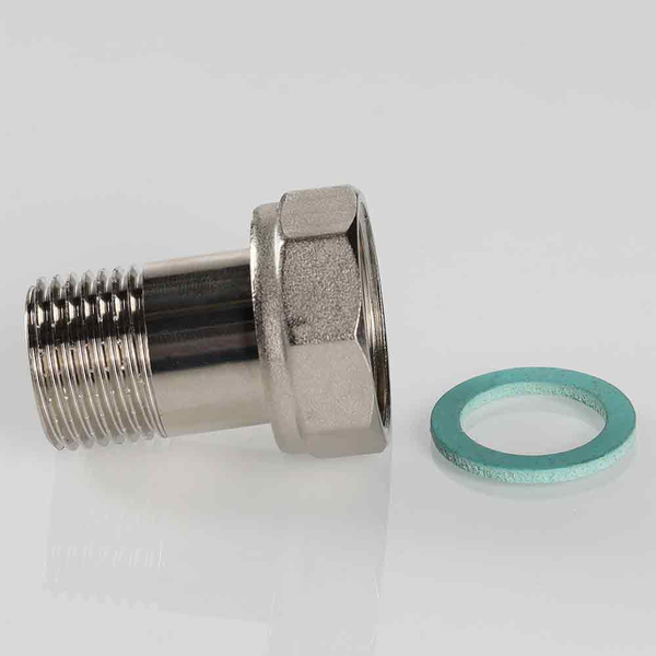 Полусгон прямой VALTEC с накидной гайкой, 3/4"x3/4" 	VTr.613.N.0505											