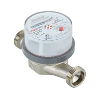 Водосчетчик унив., квартирный, БЕЗ СГОНОВ до +90^С, 1,5м3, 1/2", 110 мм VLF-15U-L.110