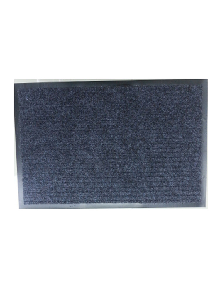 Коврик придверный влаговпитывающий с рельефом 50*80 серый (1008)