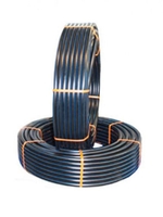 Труба ПЭ100  PN12,5 SDR13,6 32х2,4 (бухта 50м.) черная  SANTREK   НОВИНКА !!!